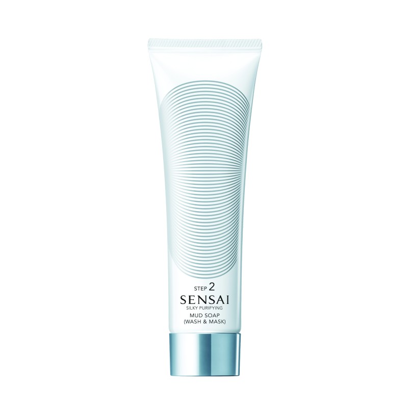 SENSAI SILKY PURIFYING MUD SOAP WASH & MASK STEP 2 125 ML
