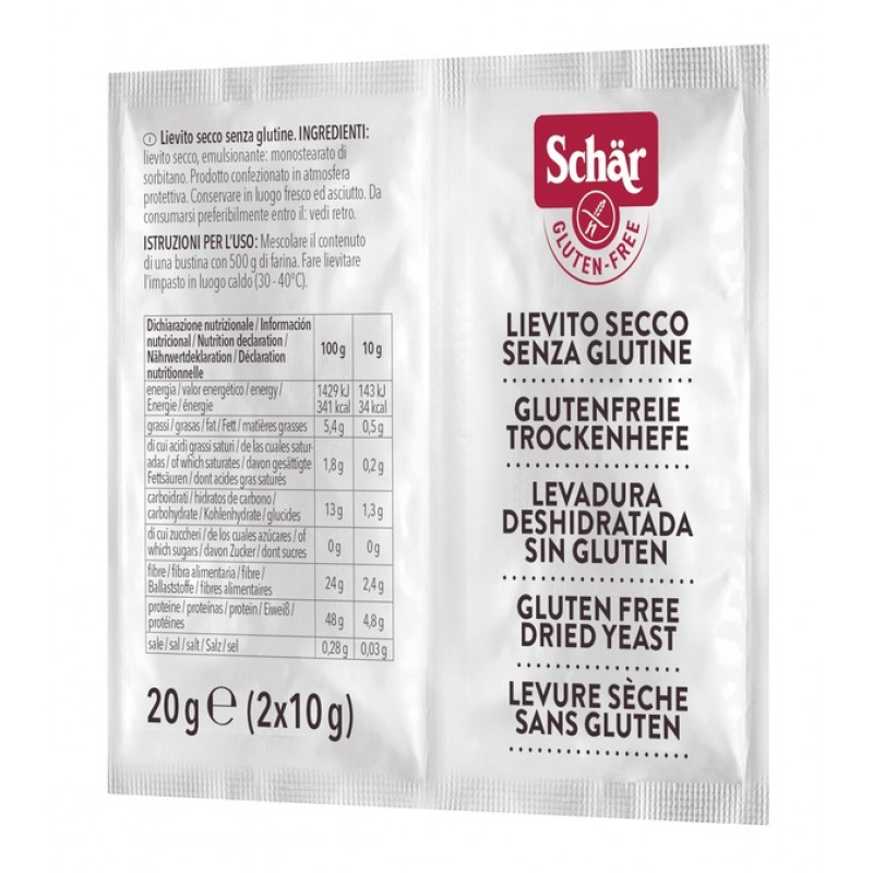 SCHAR LIEVITO SECCO 2 BUSTINE 10 G