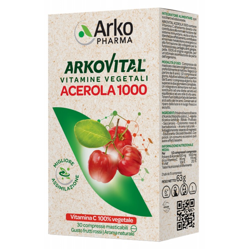 ACEROLA 30CPR MASTICABILE