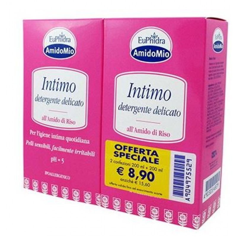 EUPHIDRA SCHIUMA INTIMA DETERGENTE 200 + 200 ML