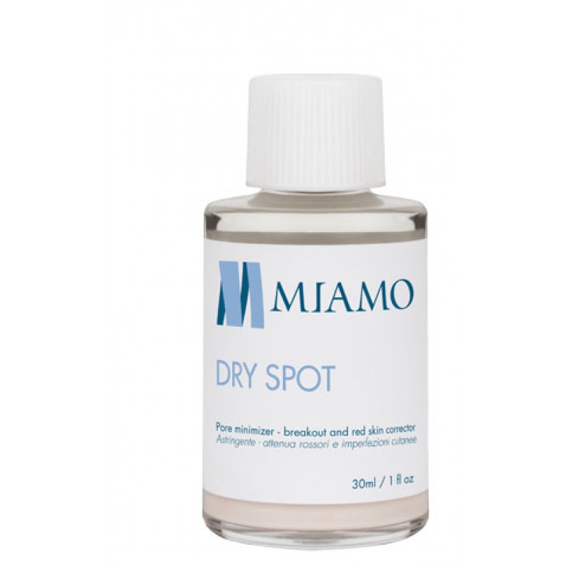 MIAMO ACNEVER DRY SPOT 30 ML ASTRINGENTE ATTENUA ROSSORI E IMPERFEZIONI CUTANEE