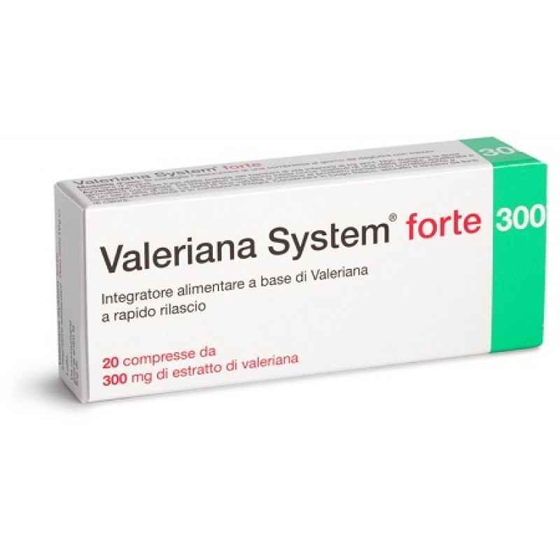 VALERIANA SYSTEM FORTE 20 COMPRESSE