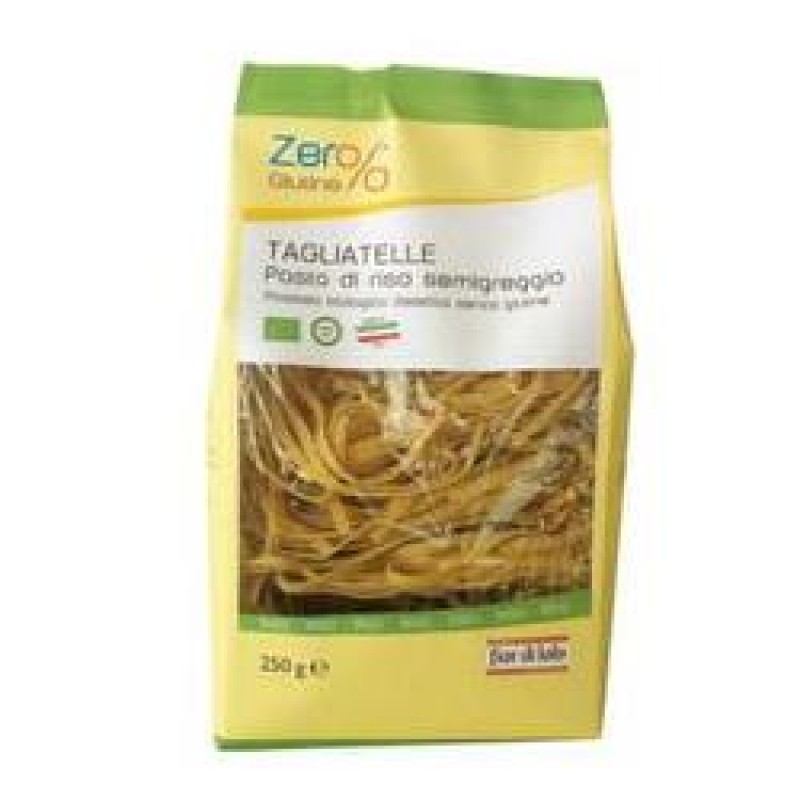 ZERO% GLUTINE TAGLIATELLE A NIDO RISONE SEMIGREGGIO SENZA GLUTINE BIO 250 G