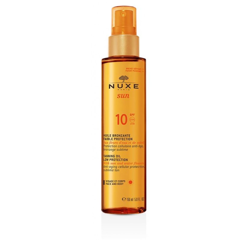 NUXE SUN HUILE BRONZANTE SPF10*