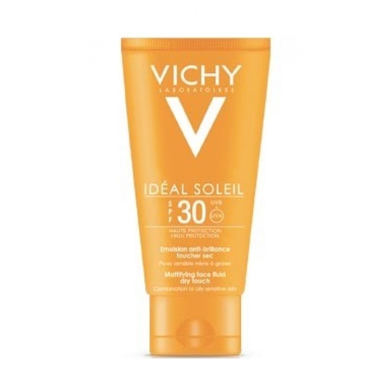 IDEAL SOLEIL VISO DRY TOUCH SPF30 50 ML