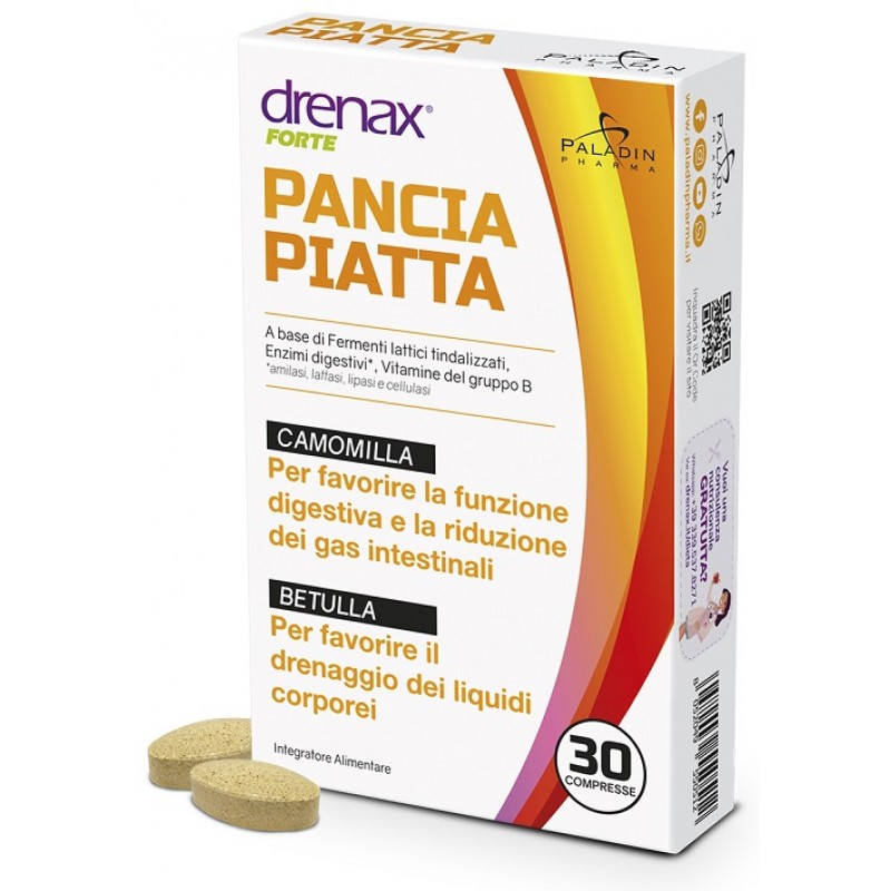 DRENAX FORTE PANCIA PIATTA 30 COMPRESSE