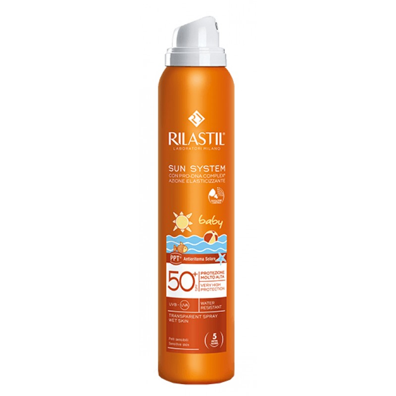RILASTIL SUN SYSTEM PHOTO PROTECTION THERAPY SPF50+ BABY TRANSPARENT SPRAY 200 ML