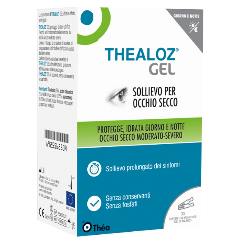 THEALOZ GEL OFTALMICO 30 FLACONCINI MONODOSE 0,4 G