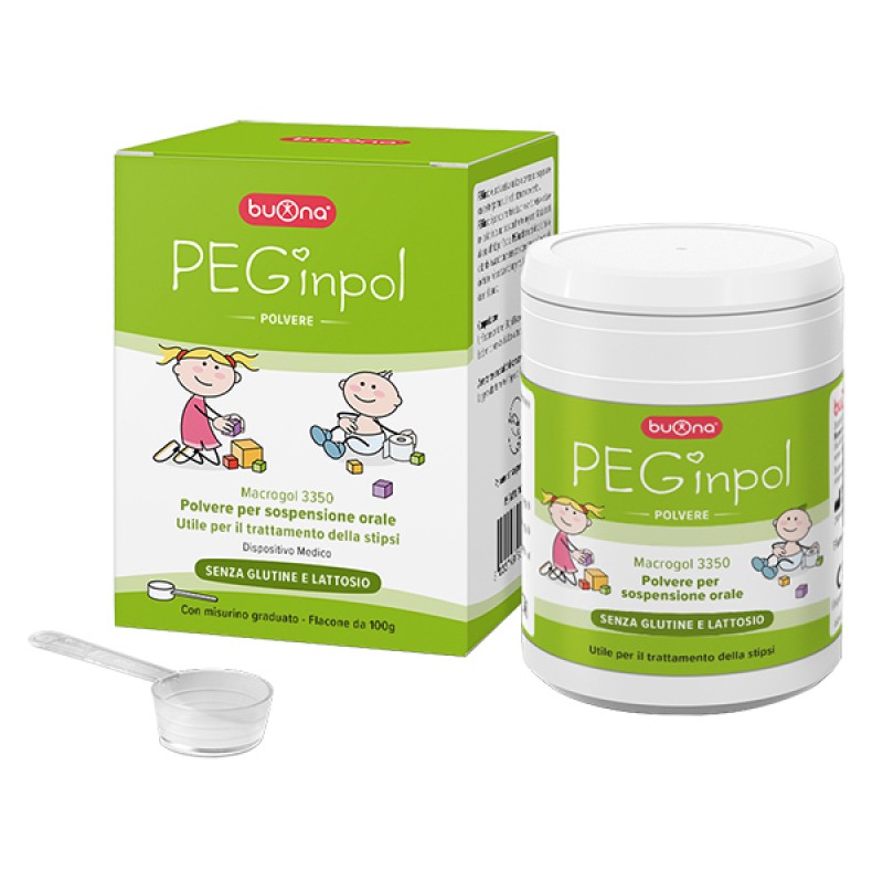 PEGINPOL MACROGOL 3350 SOSPENSIONE ORALE 100 G