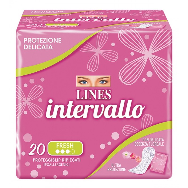 PROTEGGISLIP INTERVALLO FRESH RIPIEGATO 20 PEZZI