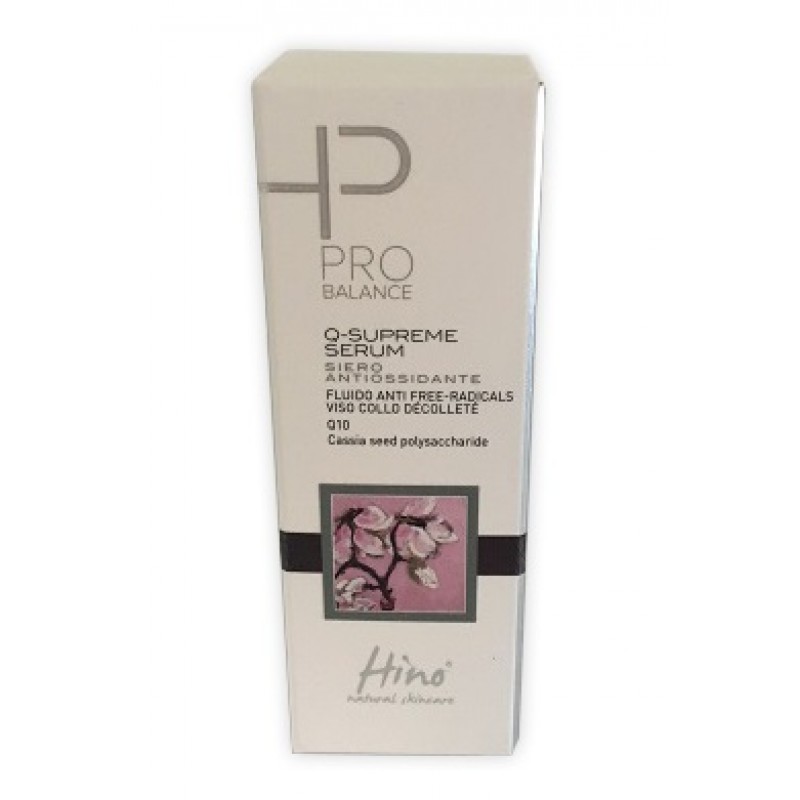 HINO NATURAL SKINCARE PRO BALANCE Q-SUPREME SERUM SIERO ANTIOSSIDANTE 30 ML