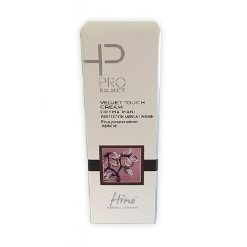 HINO NATURAL SKINCARE PRO BALANCE VELVET TOUCH CREAM CREMA MANI 30 ML