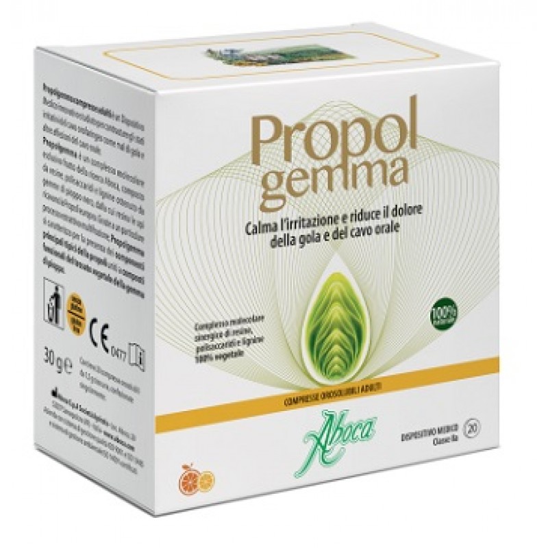 PROPOLGEMMA 20 COMPRESSE OROSOLUBILI 1,50 G