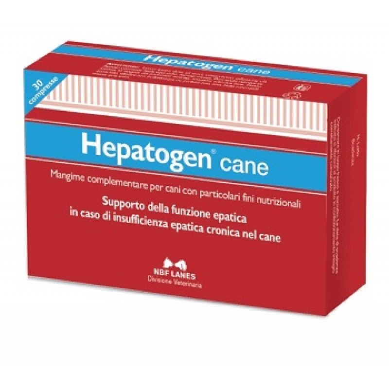 HEPATOGEN CANE 30 COMPRESSE