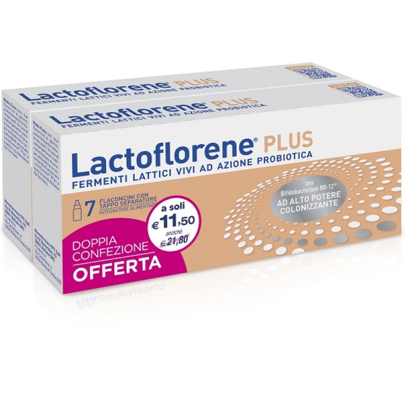 LACTOFLORENE PLUS BIPACK 7 FLACONI 140 ML