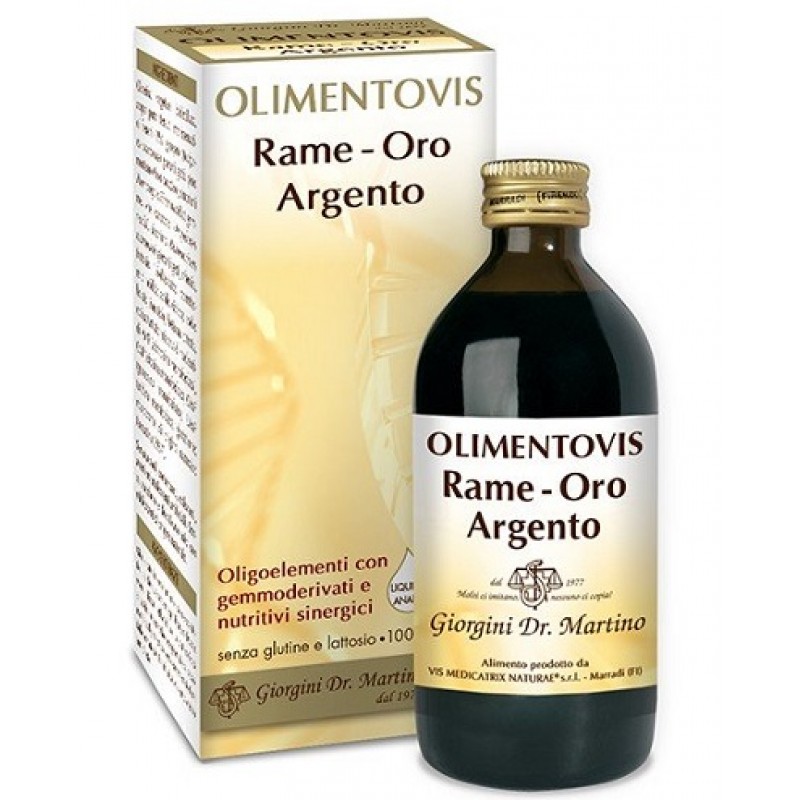 RAME ORO ARGENTO OLIMENTOVIS 200 ML