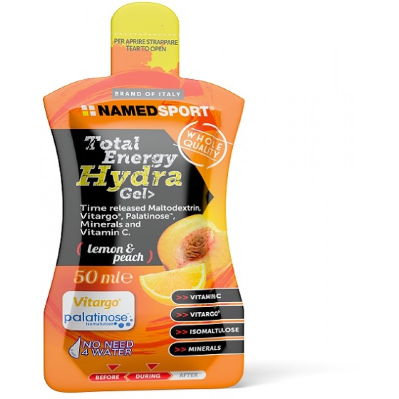 TOTAL ENERGY HYDRA GEL LEMON & PEACH 50 ML