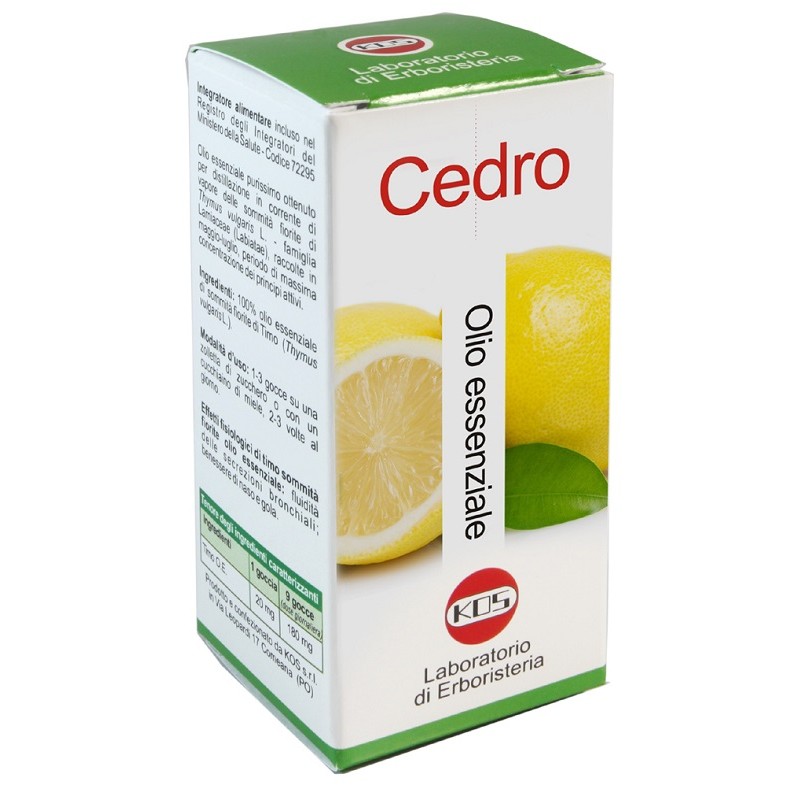 CEDRO OLIO ESSENZIALE 20 ML