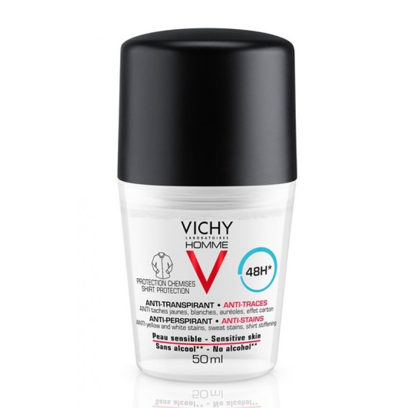 VICHY HOMME DEO ANTI-MACCHIE 50 ML