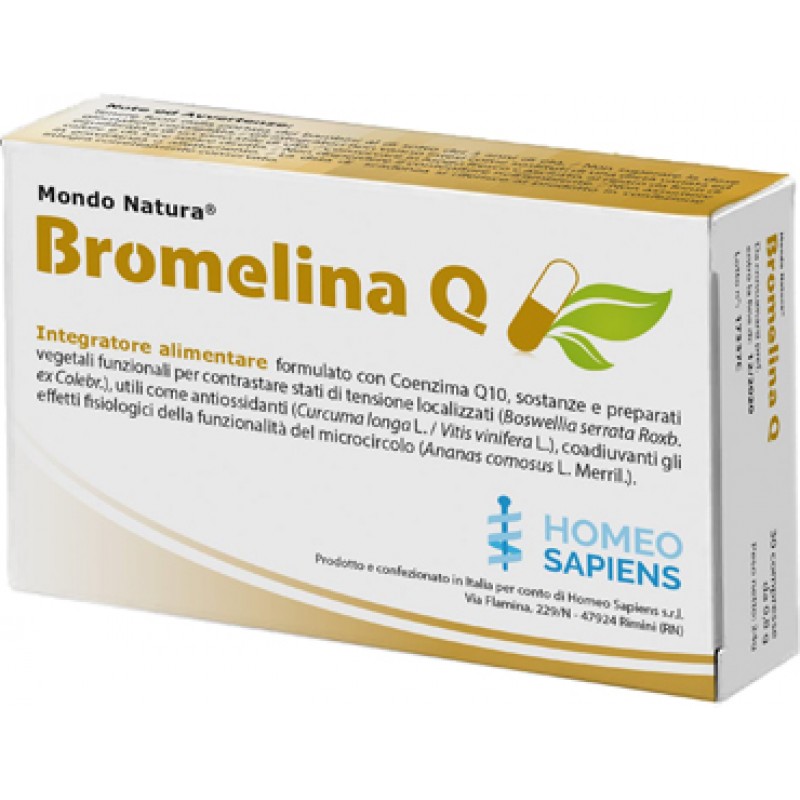 BROMELINA Q MONDO NATURA 30 COMPRESSE