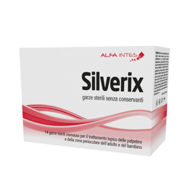 GARZA PERIOCULARE SILVERIX 14 PEZZI