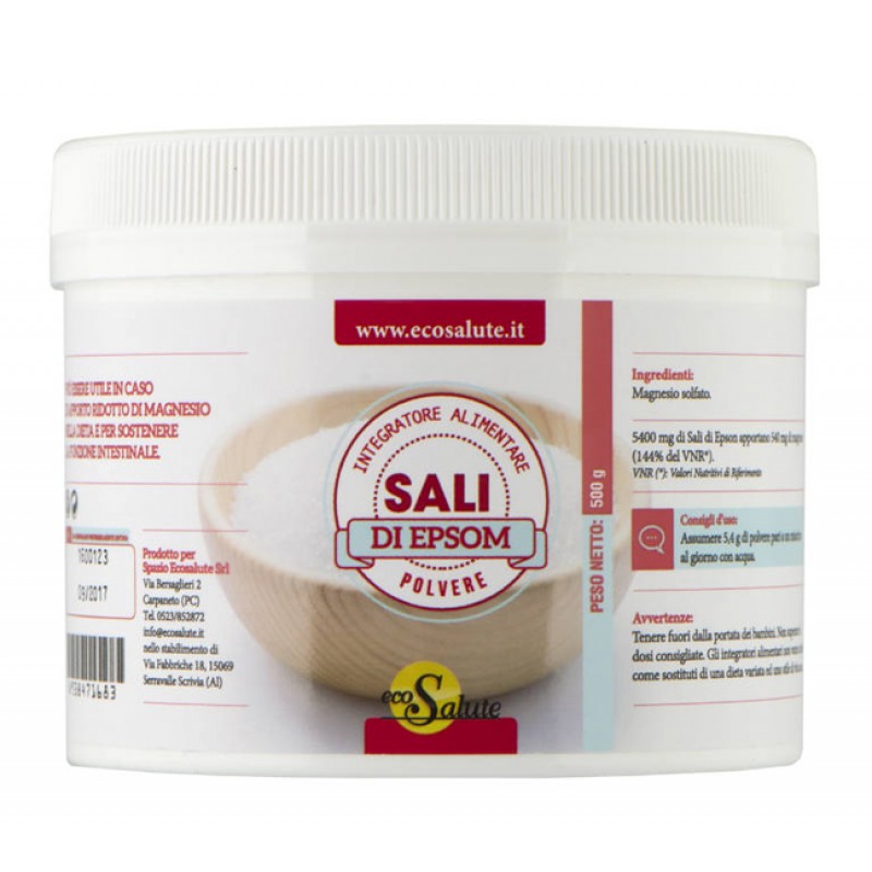 SALI DI EPSOM POLVERE 500 G