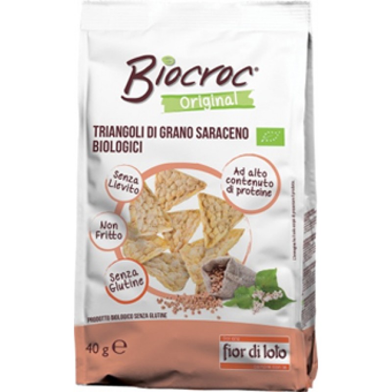 BIOCROC TRIANGOLI DI GRANO SARACENO 40 G