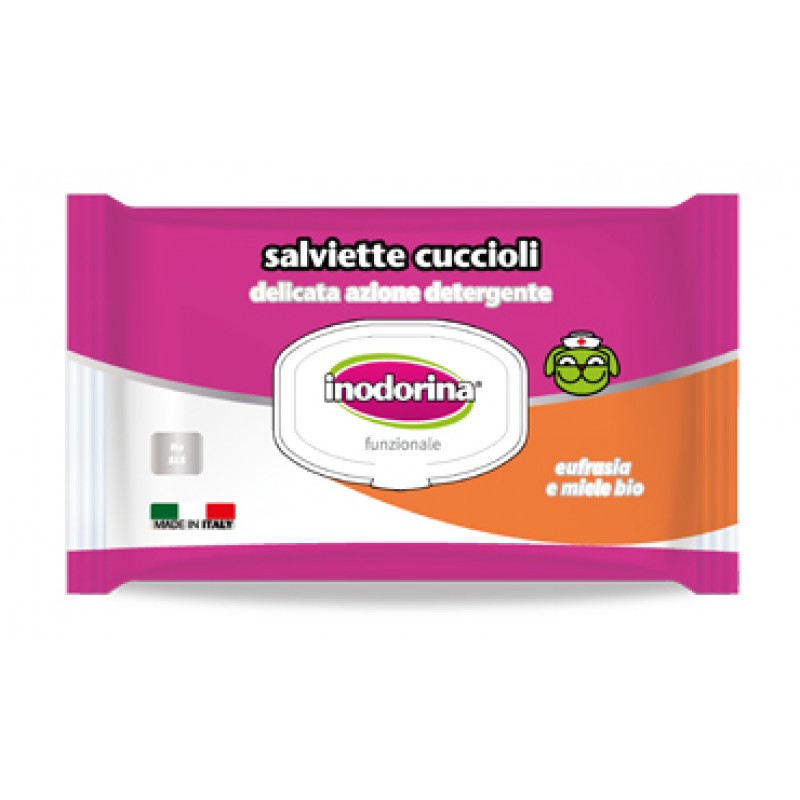 INODORINA FUNZIONALE SALVIETTE CUCCIOLO 40 PEZZI