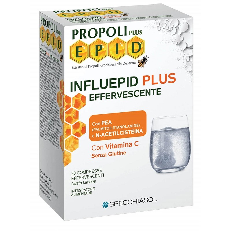 INFLUEPID PLUS EFFERVESCENTE PEA 20 COMPRESSE