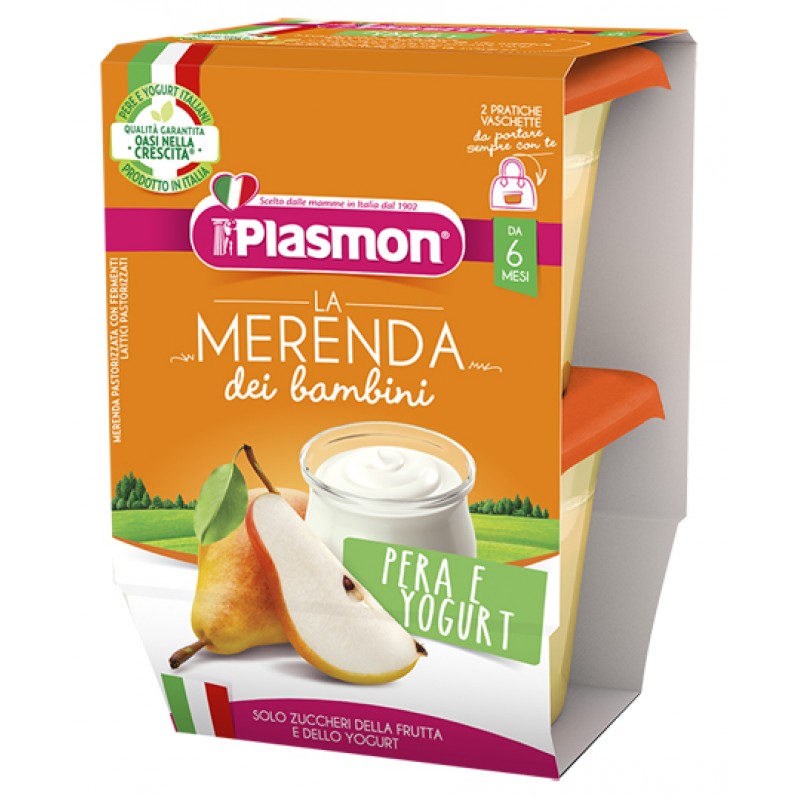 PLASMON PERA YOGURT AS 2 X 120 G