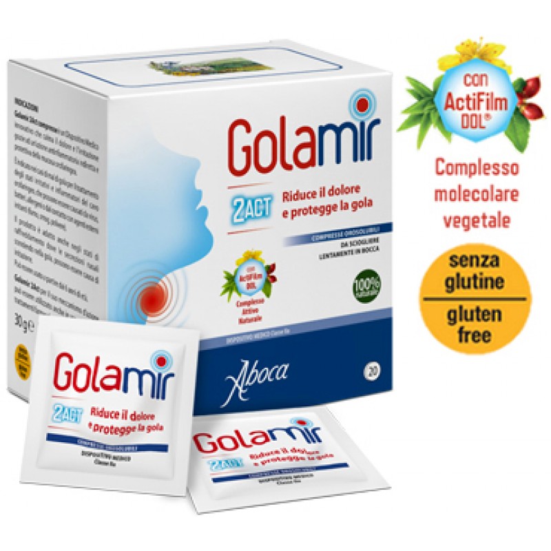 GOLAMIR 2ACT 20 COMPRESSE OROSOLUBILI DA 1,5 G