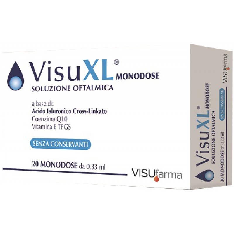 VISUXL MONODOSE SOLUZIONE OFTALMICA 20 PEZZI 0,33 ML