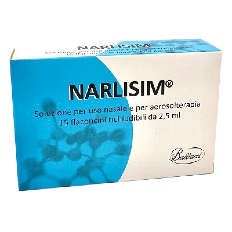 NARLISIM SOLUZIONE NASALE 10 FLACONCINI MONODOSE RICHIUDIBILI DA 2 ML L'UNO