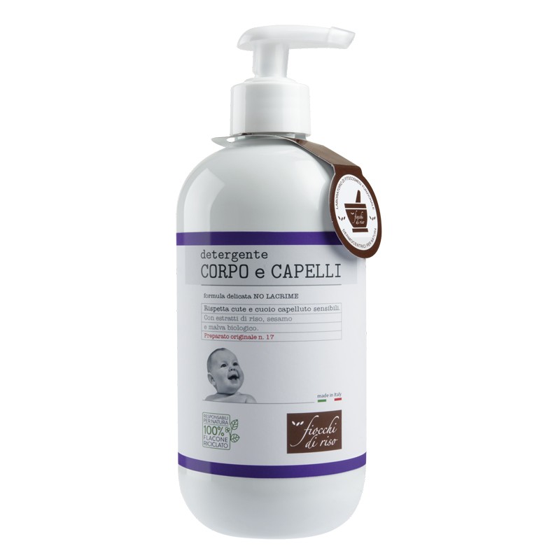 FIOCCHI DI RISO DETERGENTE CAPELLI E CORPO 400 ML