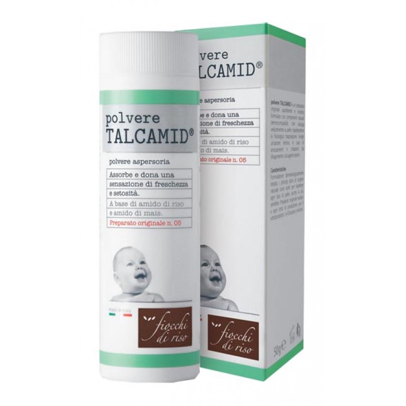 FIOCCHI DI RISO TALCAMID POLVERE LENITIVA 50 G