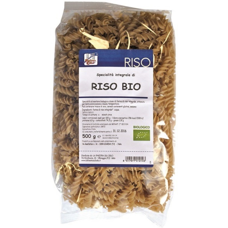 FUSILLI DI RISO INTEGRALE BIO 500 G