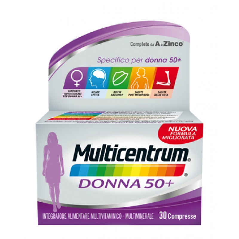 MULTICENTRUM DONNA 50+ 60 COMPRESSE