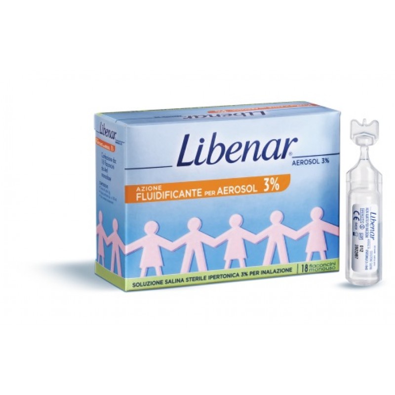 LIBENAR 18 FIALE AEROSOL IPERTONICHE 3%