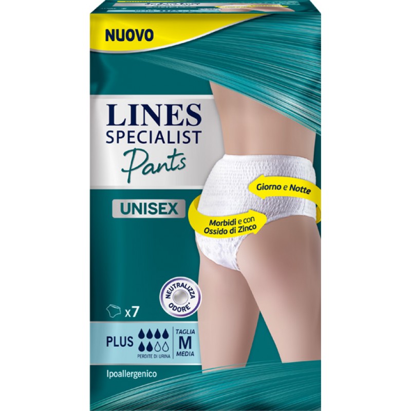 Lines Spec.Pants Plus Un.M 7 pezzi: acquista online in offerta Lines Spec. Pants Plus Un.M 7 pezzi