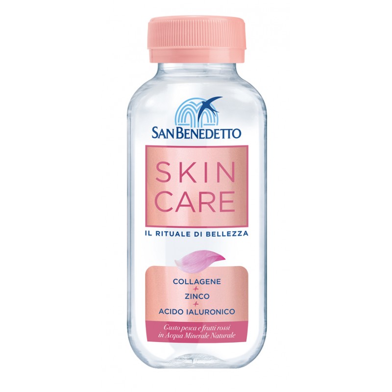 SAN BENEDETTO SKINCARE BIBITA ANALCOLICA GUSTO PESCA E FRUTTI ROSSI 220 ML