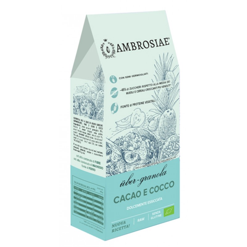 UBERGRANOLA CACAO/COCCO 250 G