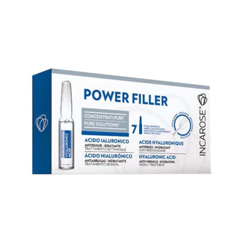 INCAROSE POWER FILLER ACIDO IALURONICO 7 FIALE X 1,3 ML