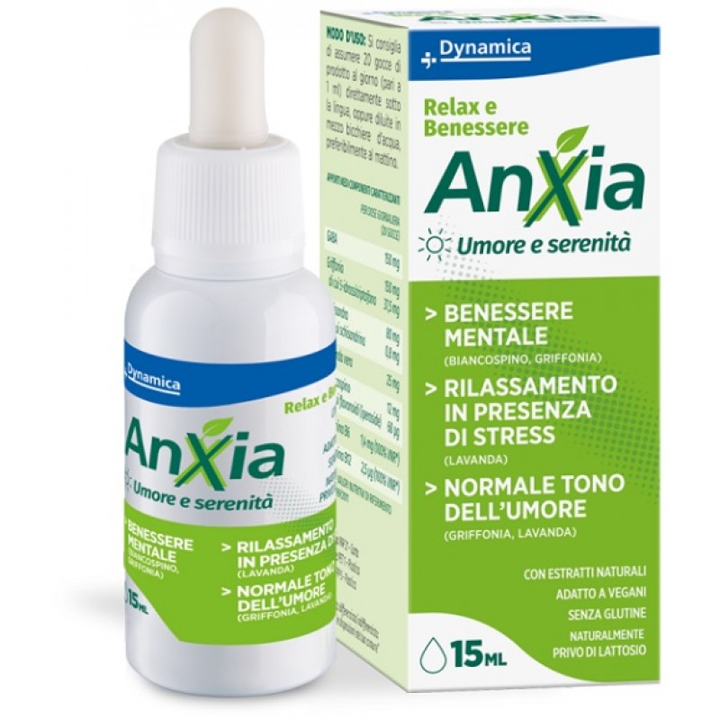 DYNAMICA ANXIA RELAX E BENESSERE NATURALE GOCCE 15 ML