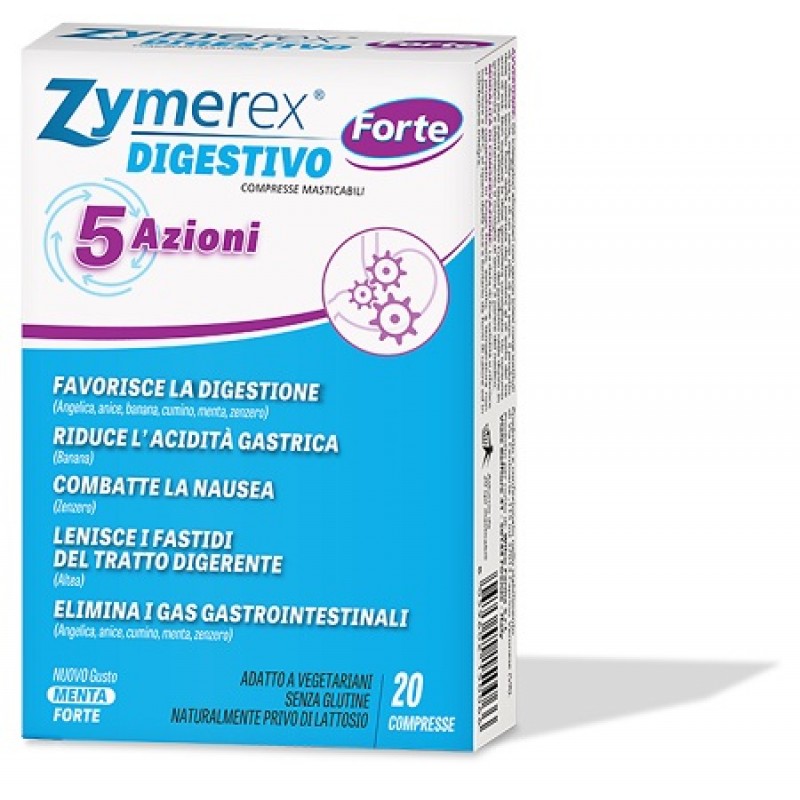 ZYMEREX DIGESTIVO FORTE 20 COMPRESSE