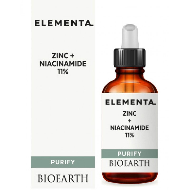 ELEMENTA ZINC + NIACINAMIDE 11% PURIF 15 ML