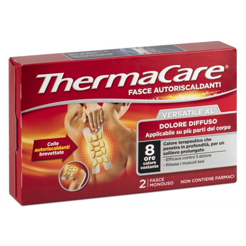 FASCIA AUTORISCALDANTE VERSATILE THERMACARE XL 2 PEZZI