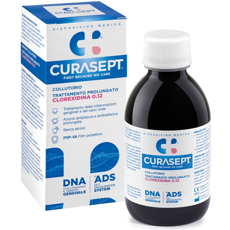 CURASEPT COLLUTORIO 0,12 200 ML ADS + DNA