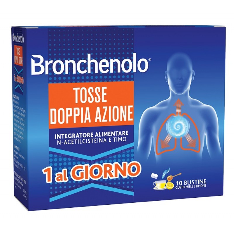 BRONCHENOLO TOSSE DOPPIA AZIONE BUSTINE