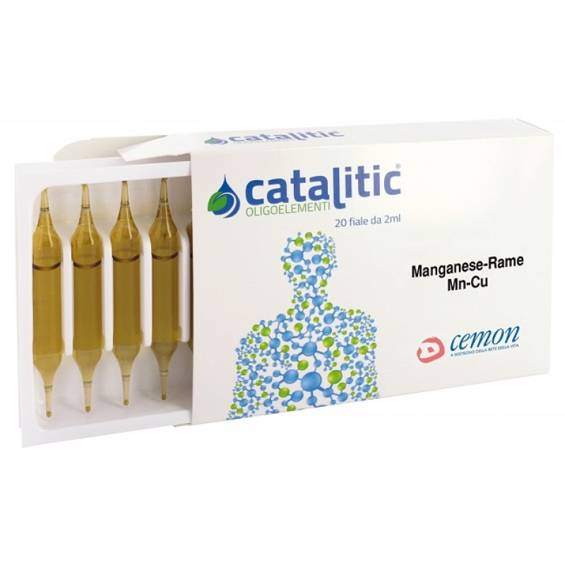 CATALITIC OLIGOELEMENTI MANGANESE RAME MN-CU 20 AMPOLLE