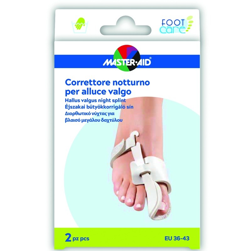 MASTER-AID FOOT CARE CORRETTORE NOTTE ALLUCE VALGO EU 36-43